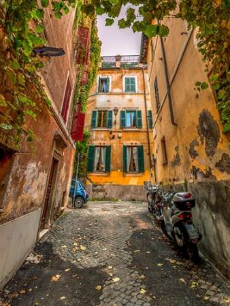 Narrow streets in old town of Rome, Italy Poster Print by Assaf Frank - Item # VARPDXAF20141111783P